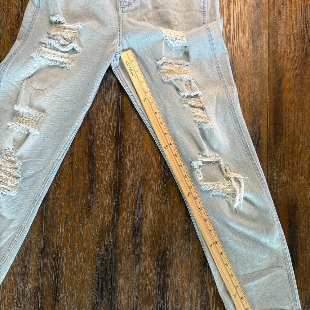 Hollister Women’s Ultra High-Rise Mom Distressed Vintage Stretch Jeans Size 26 - Picture 9 of 12